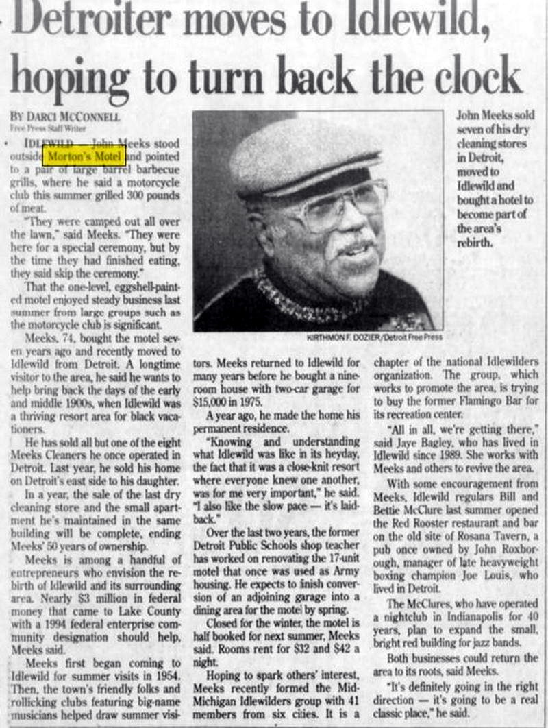 Mortons Motel - Dec 1996 Article (newer photo)